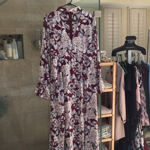 Gorgeous floral maxi